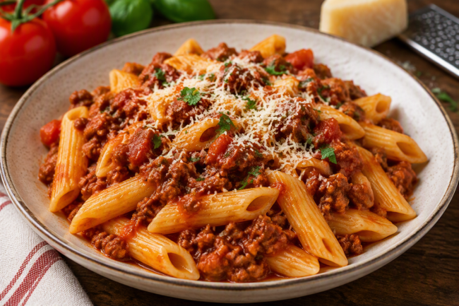 Penne Bolo